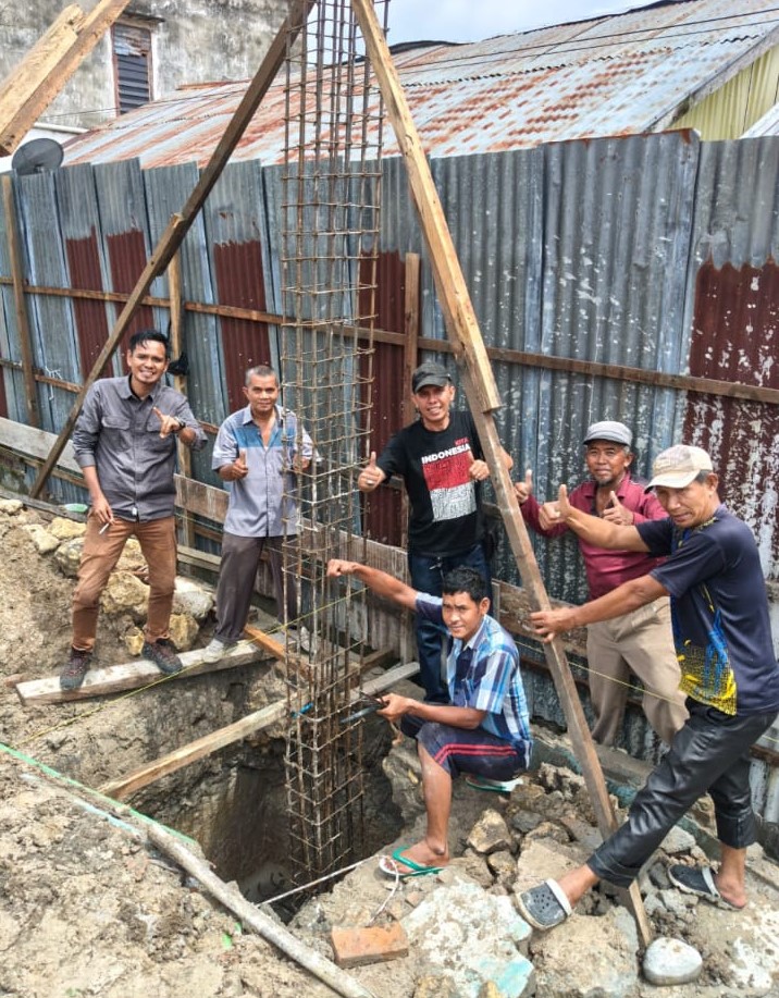 Pembangunan Sarana SDIT Darussalam di Komplek Darussalam Didukung Semangat Kebersamaan