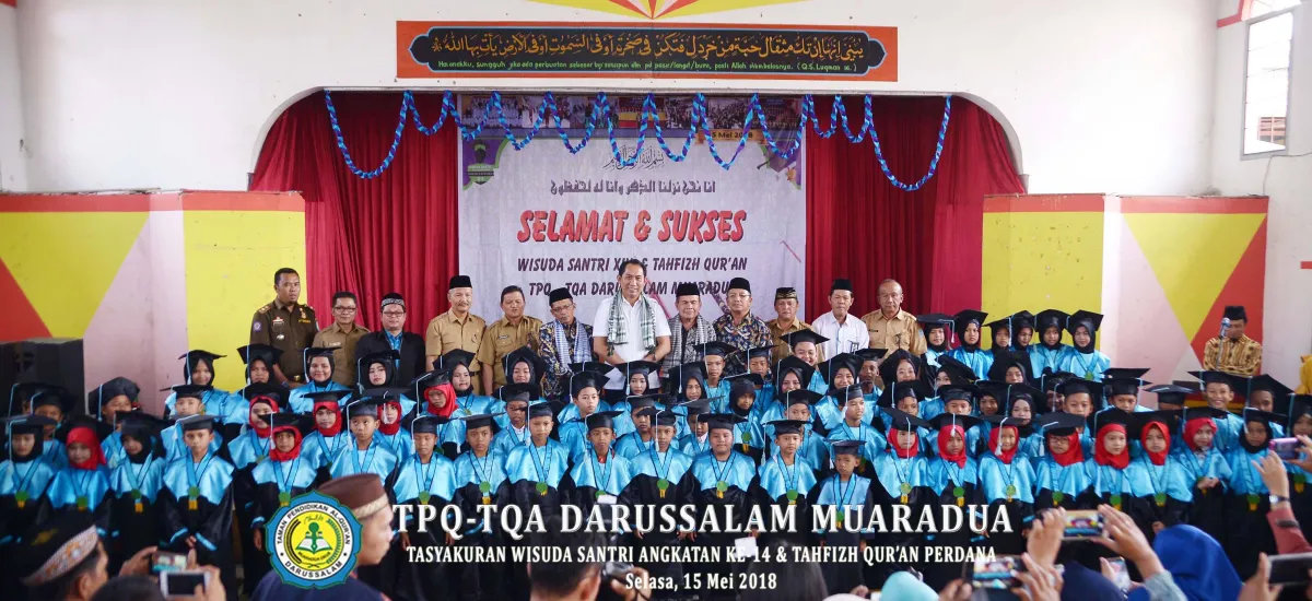 Tasyakuran Wisuda Santri Angkatan ke 14 & Tahfizh Qur'an Perdana
