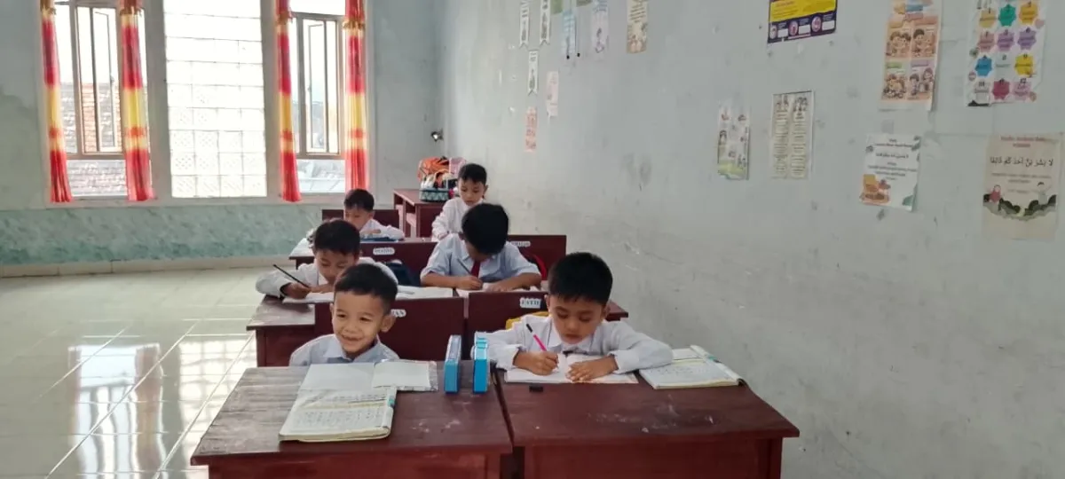 Kegiatan Belajar Mengajar SDIT Darussalam Muaradua